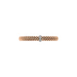 Fope Flex It Vendome Bracelet in Rose Gold with Diamonds