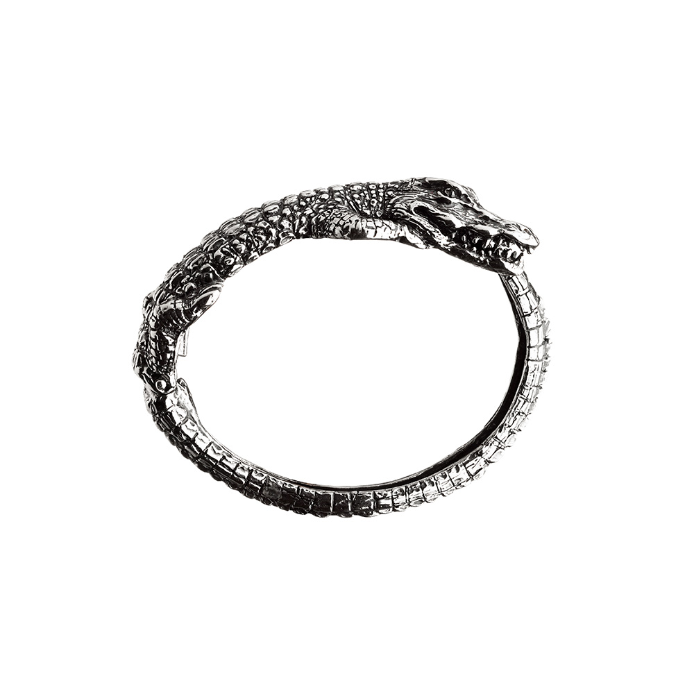 Giovanni Raspini Armband Krokodil Savana Klein