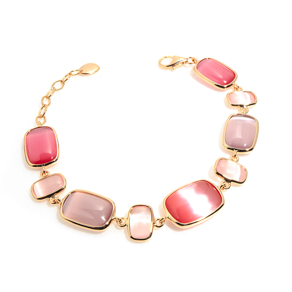 Madi Rosé Bracelet with Hydrothermal Quartz