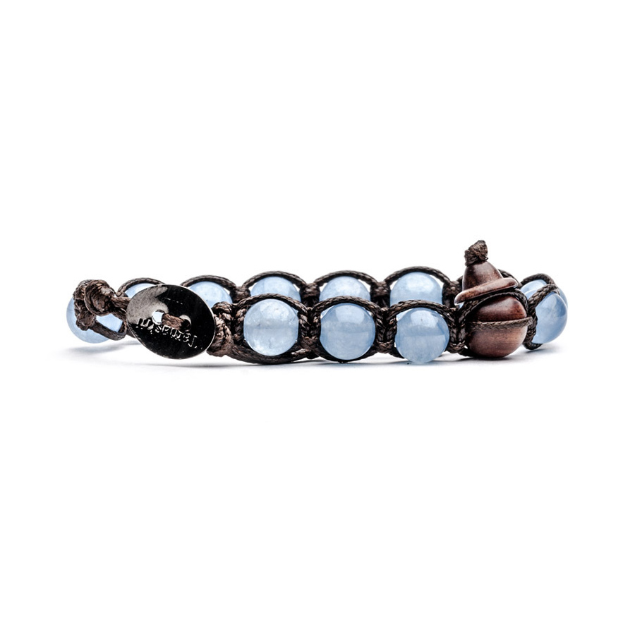 Tamashii Armband Original Tibetanischer Achat Ozean