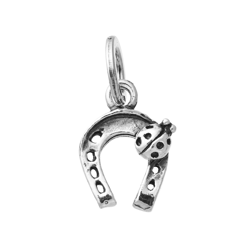 Giovanni Raspini Horseshoe Charm Ladybug