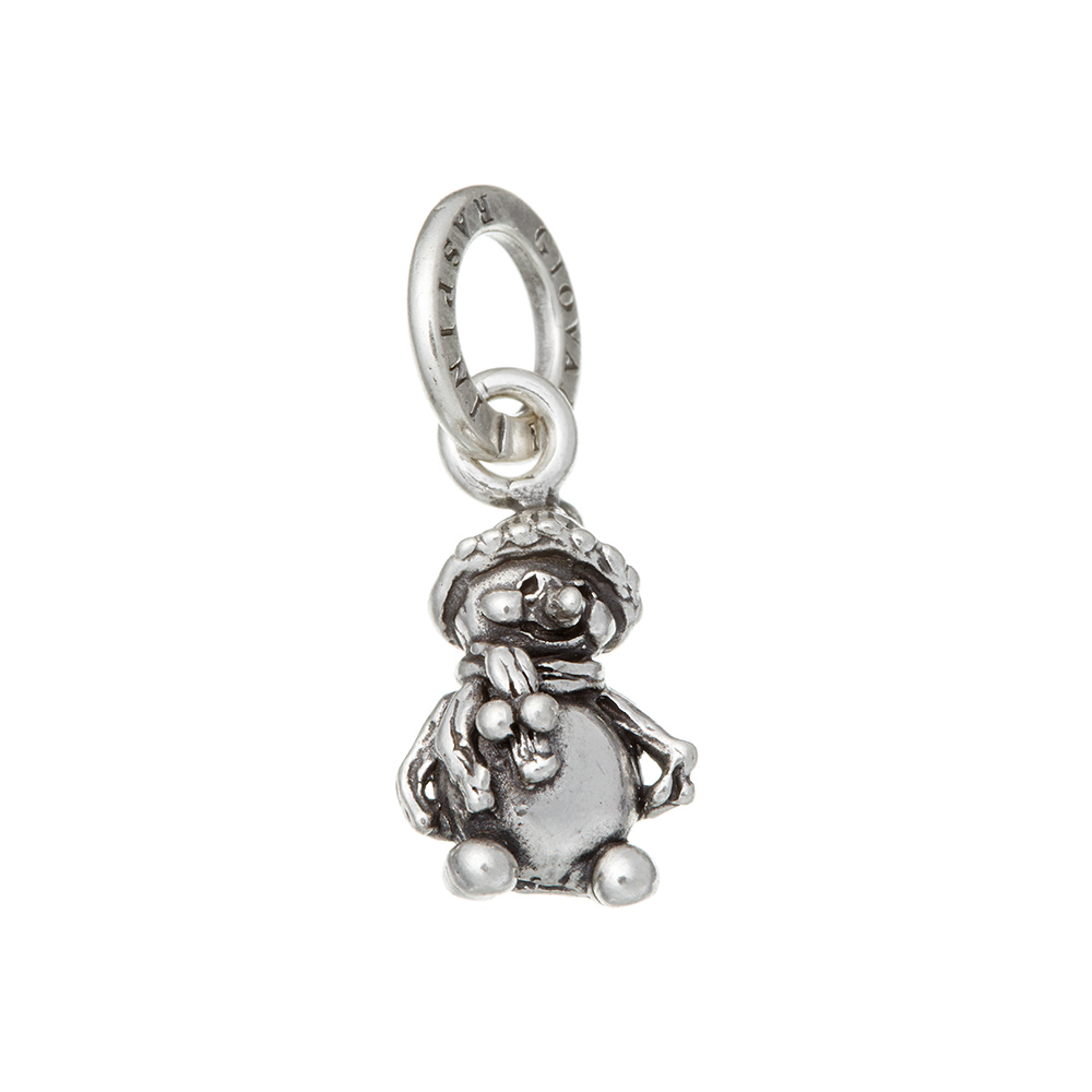 Giovanni Raspini Snowman Charm with Hat and Scarf