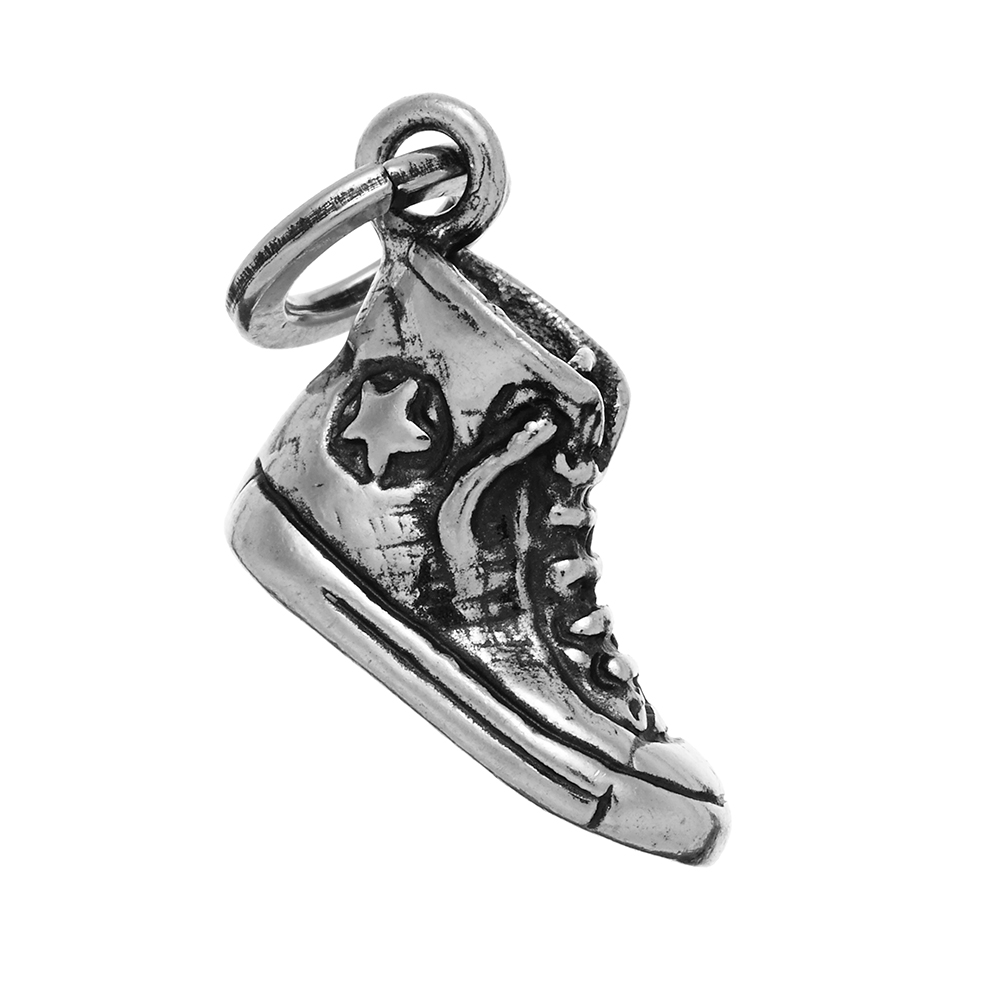 Charm In 925 Silver Giovanni Raspini Converse Trainers Shoe