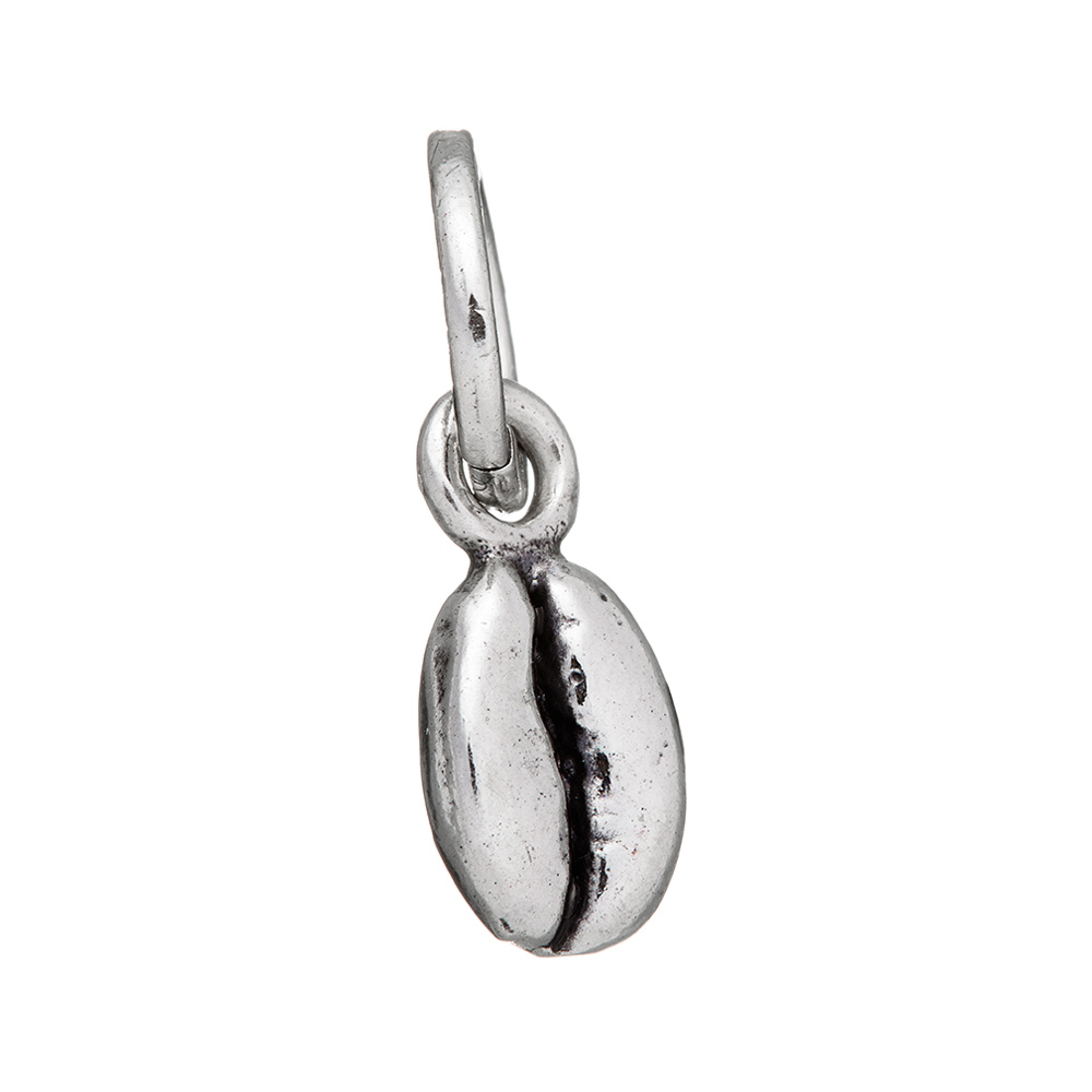Giovanni Raspini Coffee Bean Charm in 925 Sterling Silver