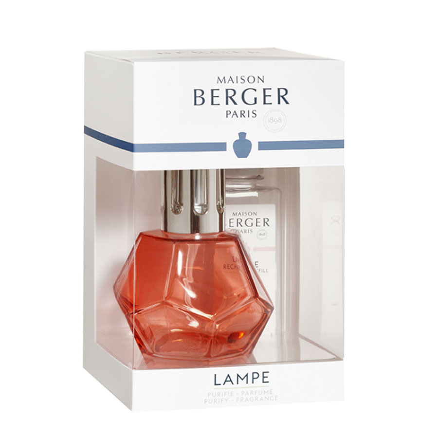 Lampe Berger Geometry Grenadine Box Set With 250 ml. Paris Chic fragrance