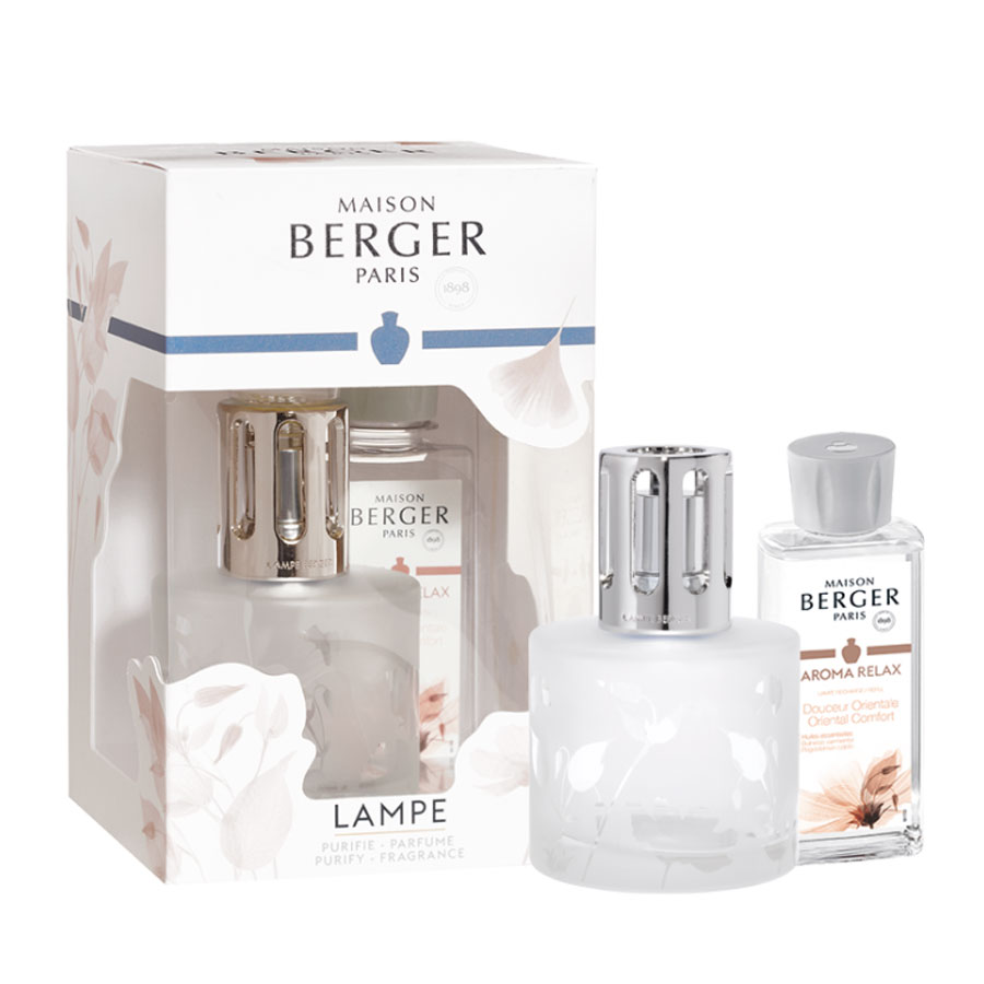 Lampe Berger Relax Aroma Box Set with Refill 250 ml. Oriental Doucer Perfume