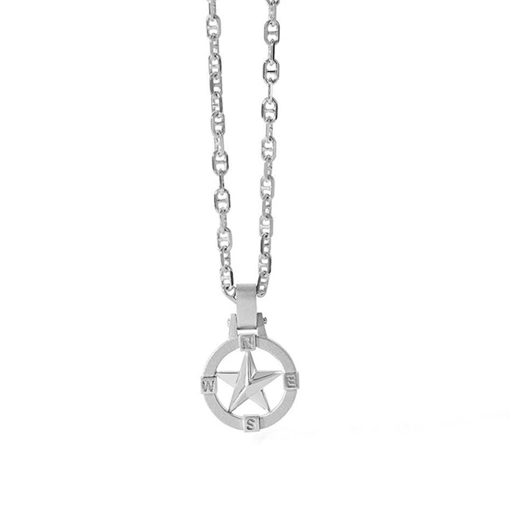 Herrenhalsband Comete Schmuck aus Sterling Silber 925 Polar Star Kollektion