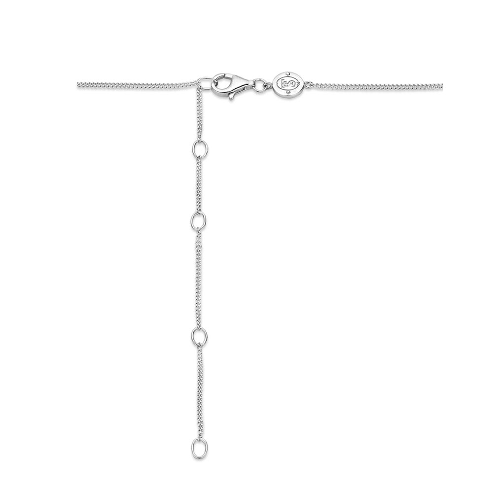 CHICNET Collana Donna In Cotone Cerato Nero E Turchese - Cuore E Schegge Di Pietra - Multistrato 40 Cm - Fatto A Mano, Stile Etnico