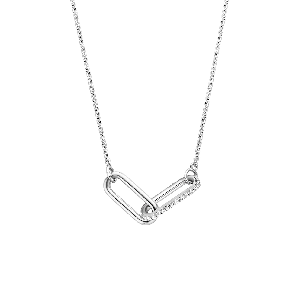 Ti Sento Milano Bond Necklace with Zircons