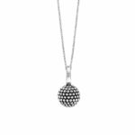 Ti Sento Milano 925 Sterling Silver Women's Necklace With Mini Bubble Spherical Pendant