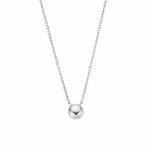 Ti Sento Milano 925 Sterling Silver Women's Necklace With Onion Point Pendant With Zircon