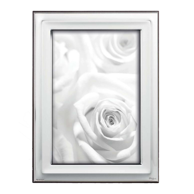 Silver Picture Frame Cm. 18x24 Elegant Ottaviani