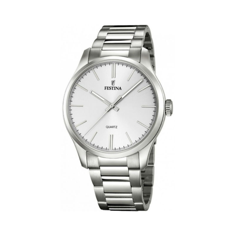 FESTINA Orologio Uomo Cronografo Quarzo - Cinturino In Acciaio Inox - Modello F20363/3 - Elegante E Sportivo