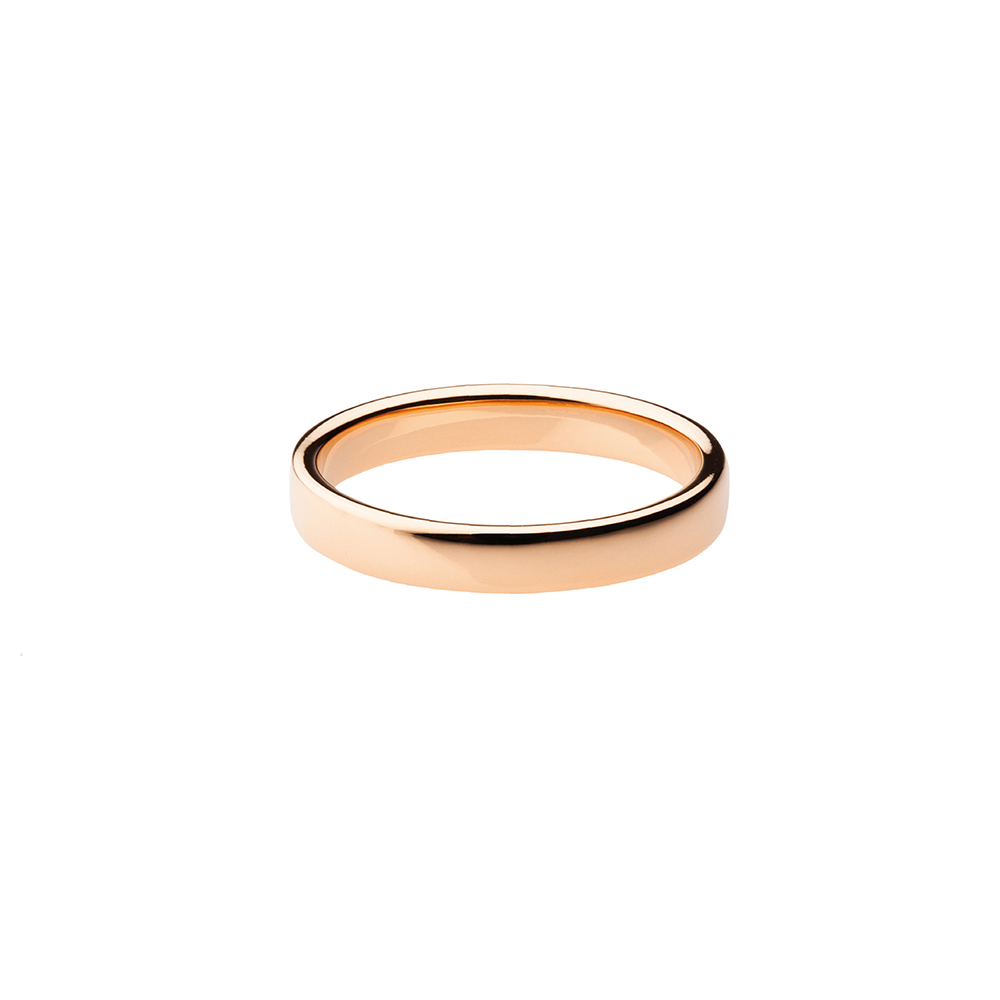 Polello Classic Ehering in Rose Gold Ti Amo Kollektion