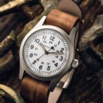 Hamilton Khaki Field Herrenuhr 38 mm Weißes Zifferblatt