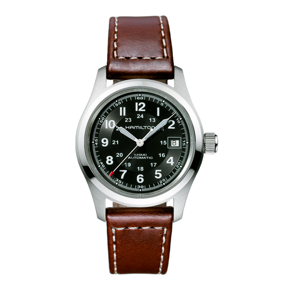 Orologio Hamilton Khaki Field Pelle Auto 38 mm