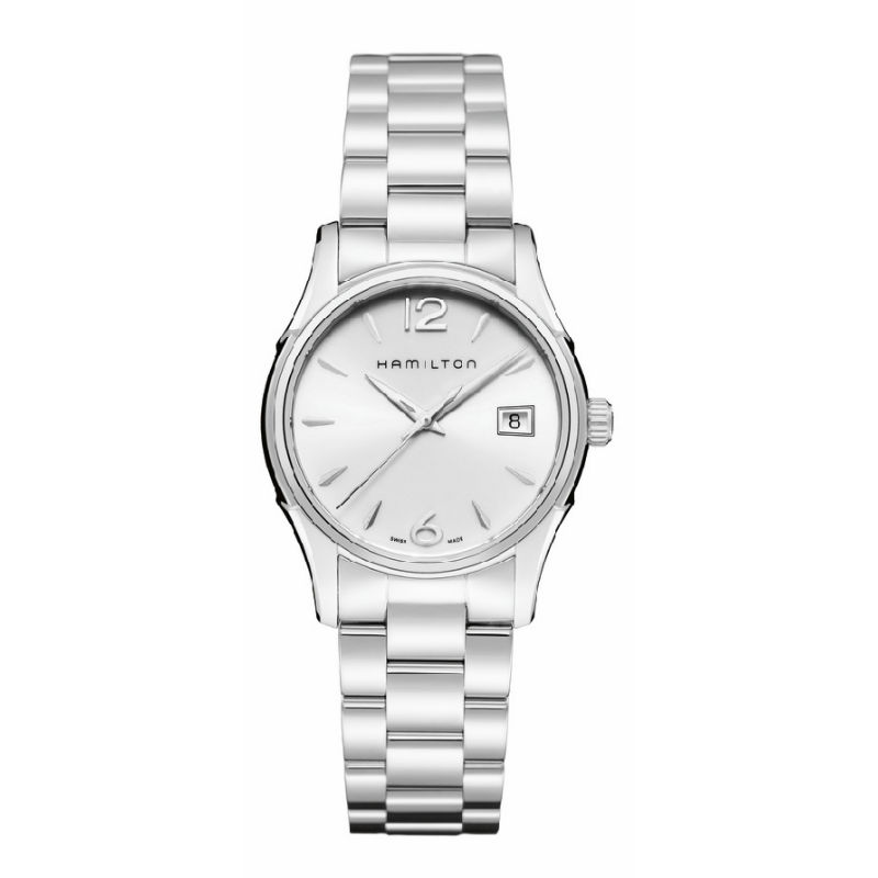 Orologio Hamilton Jazzmaster Lady Quartz Bianco 34 mm