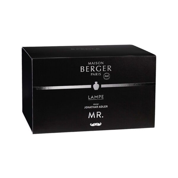 Lampe Berger Paris Collection Mr. in Black Lacquered Glass