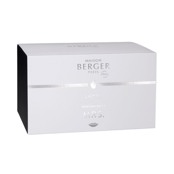 Lampe Berger Paris Mrs. Collection in White Lacquered Glass