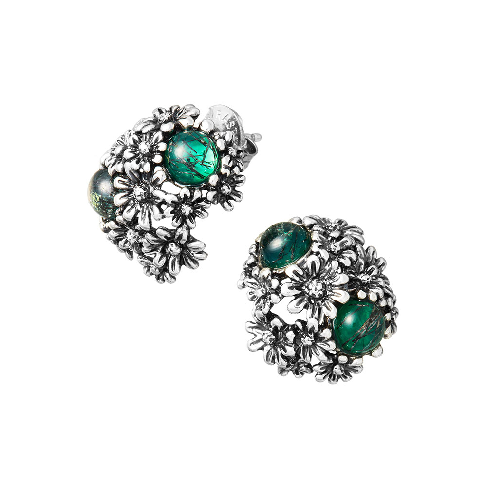 Giovanni Raspini Daisies Garden Earrings