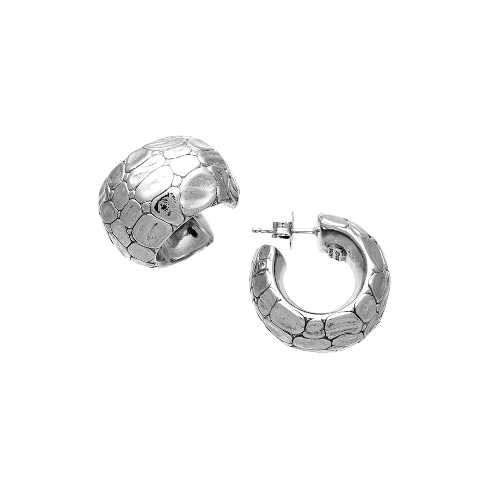 Giovanni Raspini Moon Crocodile Earrings