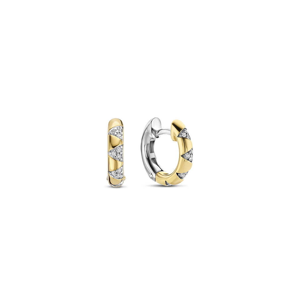 Ti Sento Milano Gold Claw Earrings