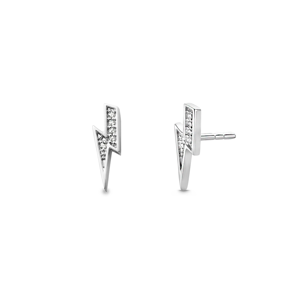 Ti Sento Milano Lightning Zircons Earrings