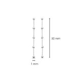 Earrings Ti Sento Milano Zirconia Pendants