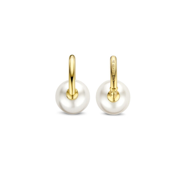 Ti Sento Milano Goldperlen-Ohrringe