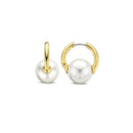 Ti Sento Milano Earrings Gold Beads