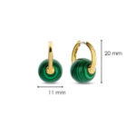 Ti Sento Milano Earrings Gold Planets