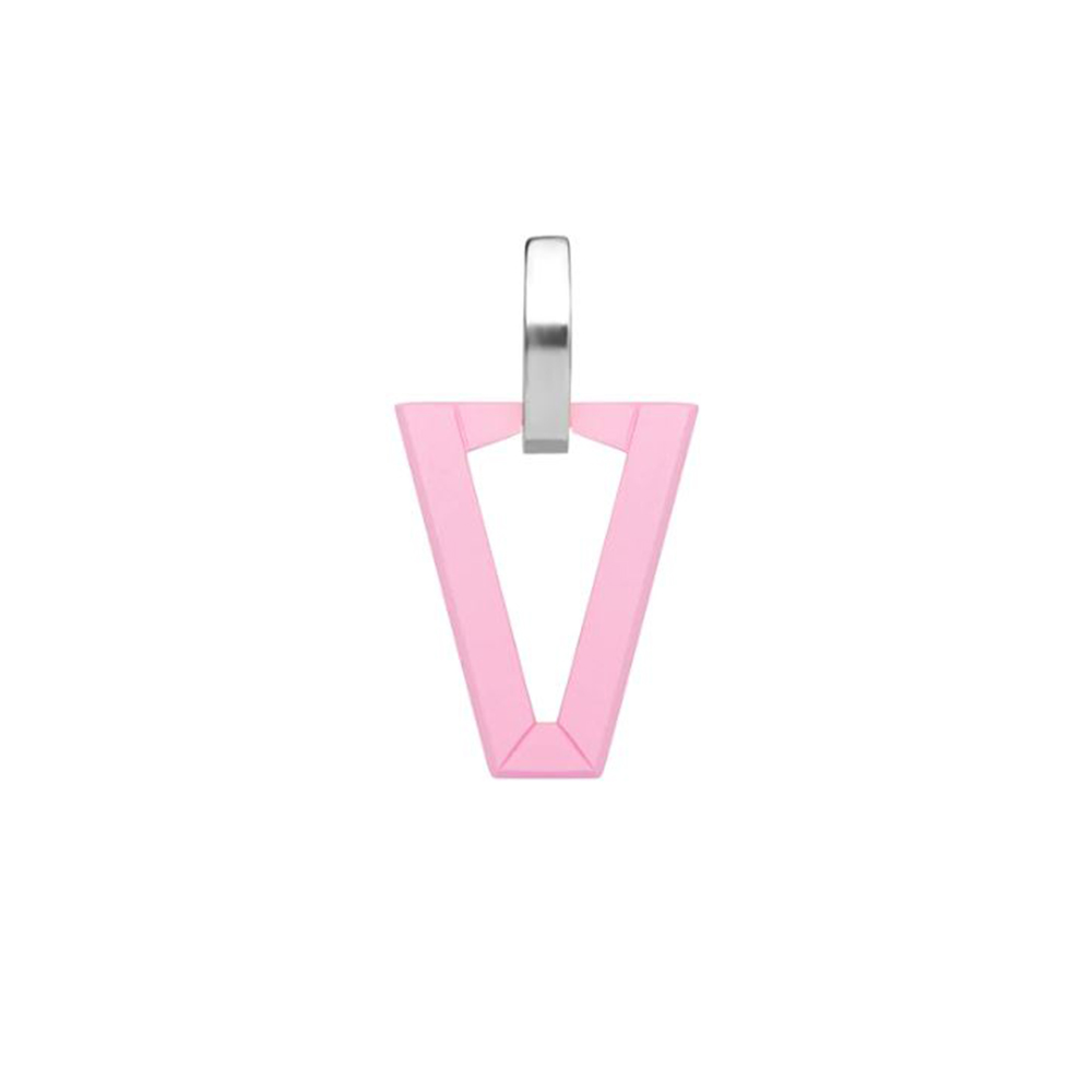 Valentina Ferragni Uali Pink Silver Earring