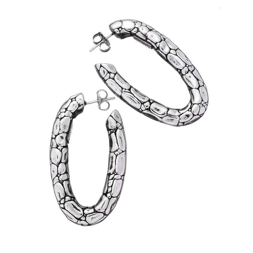 Dew 4085RG Orecchini A Perno Anemone In Argento 925 Con Placcatura Oro Rosa 14k