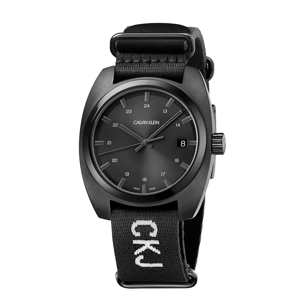 Calvin Klein Men's Watch Achieve in Black PVD Steel MM. 43 Calvin Klein Men's Watch Achieve in Black PVD Steel MM. 43