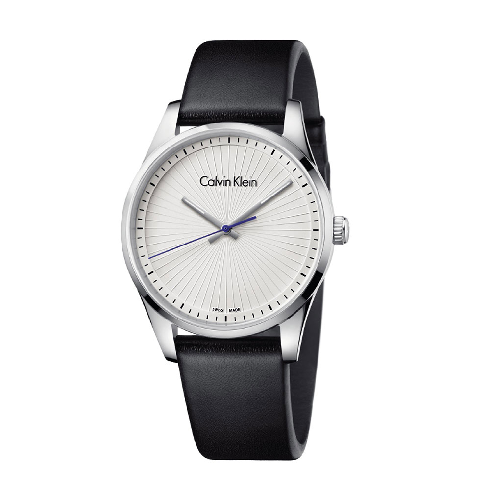 Calvin Klein Men's Watch New Steadfast Collection With White Dial MM Case. 40