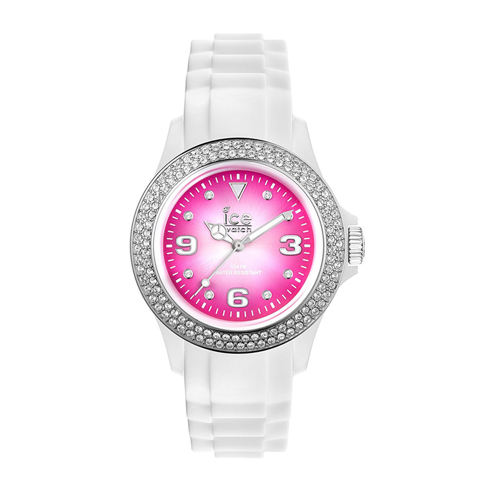 Women's Watch Ice Pink & Ice Unisex Pink With Swarovski