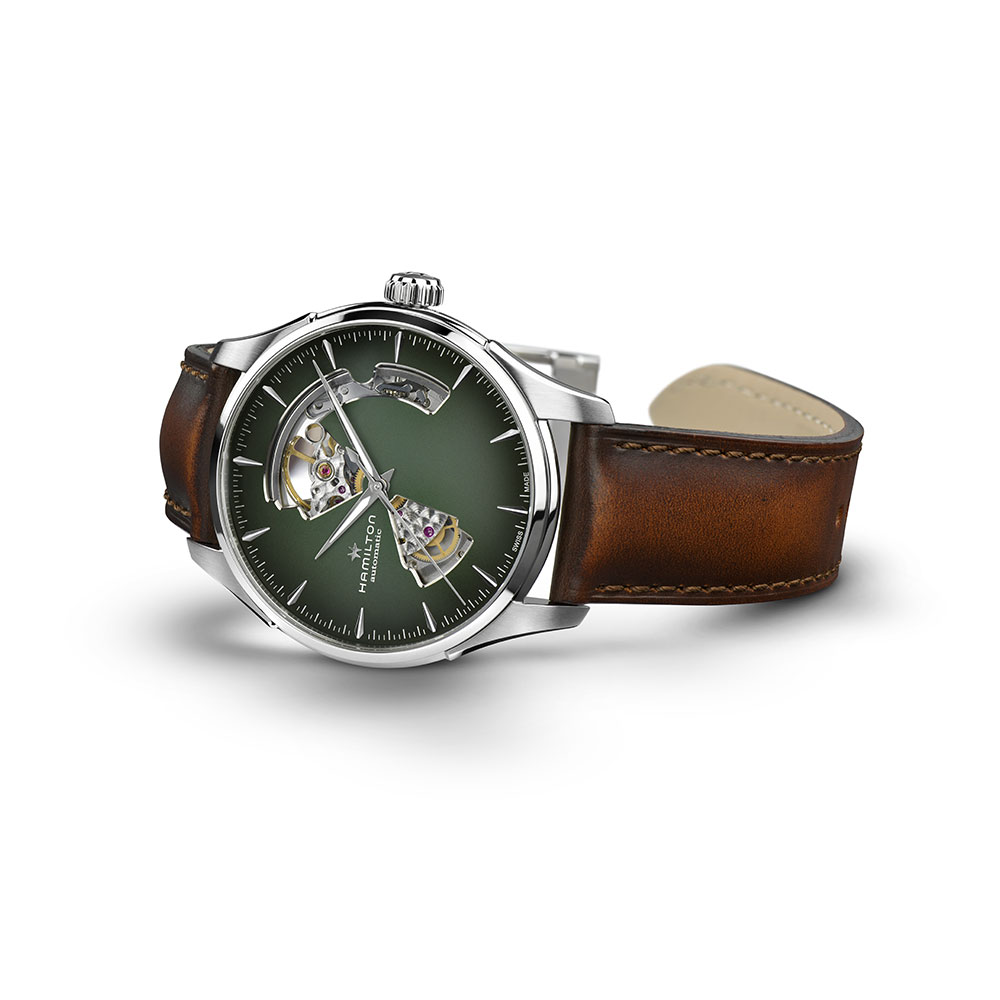 Hamilton Jazzmaster Open Heart Auto Green 40mm Watch