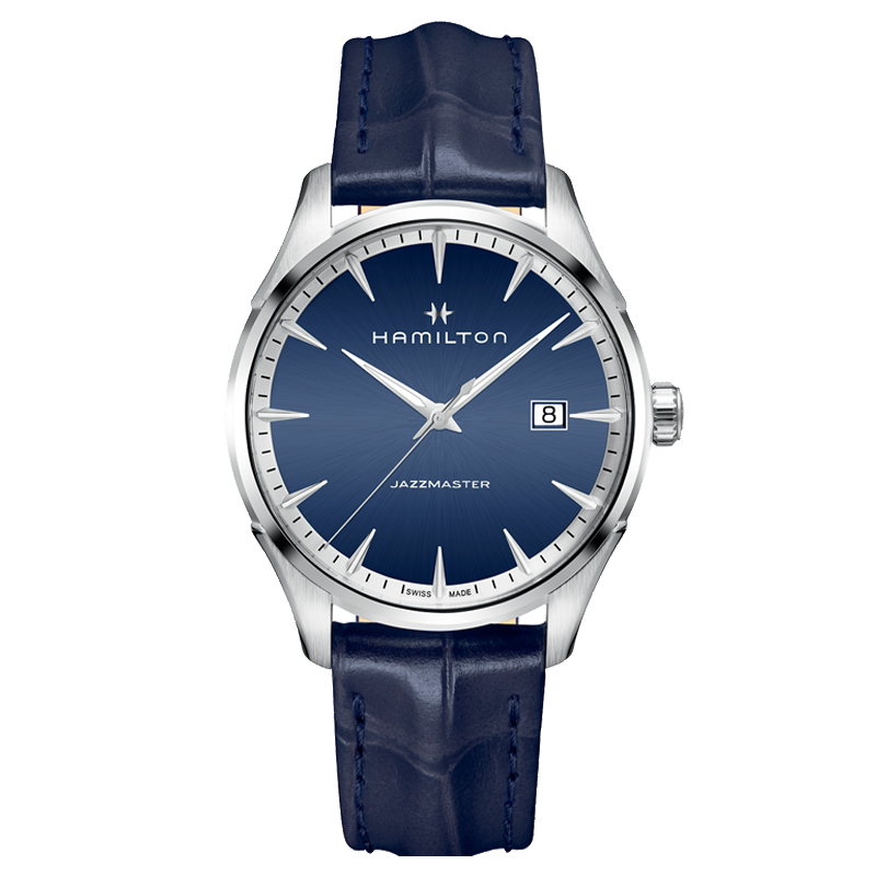 Hamilton Jazzmaster Gent Quartz Blue Dial 40mm Watch