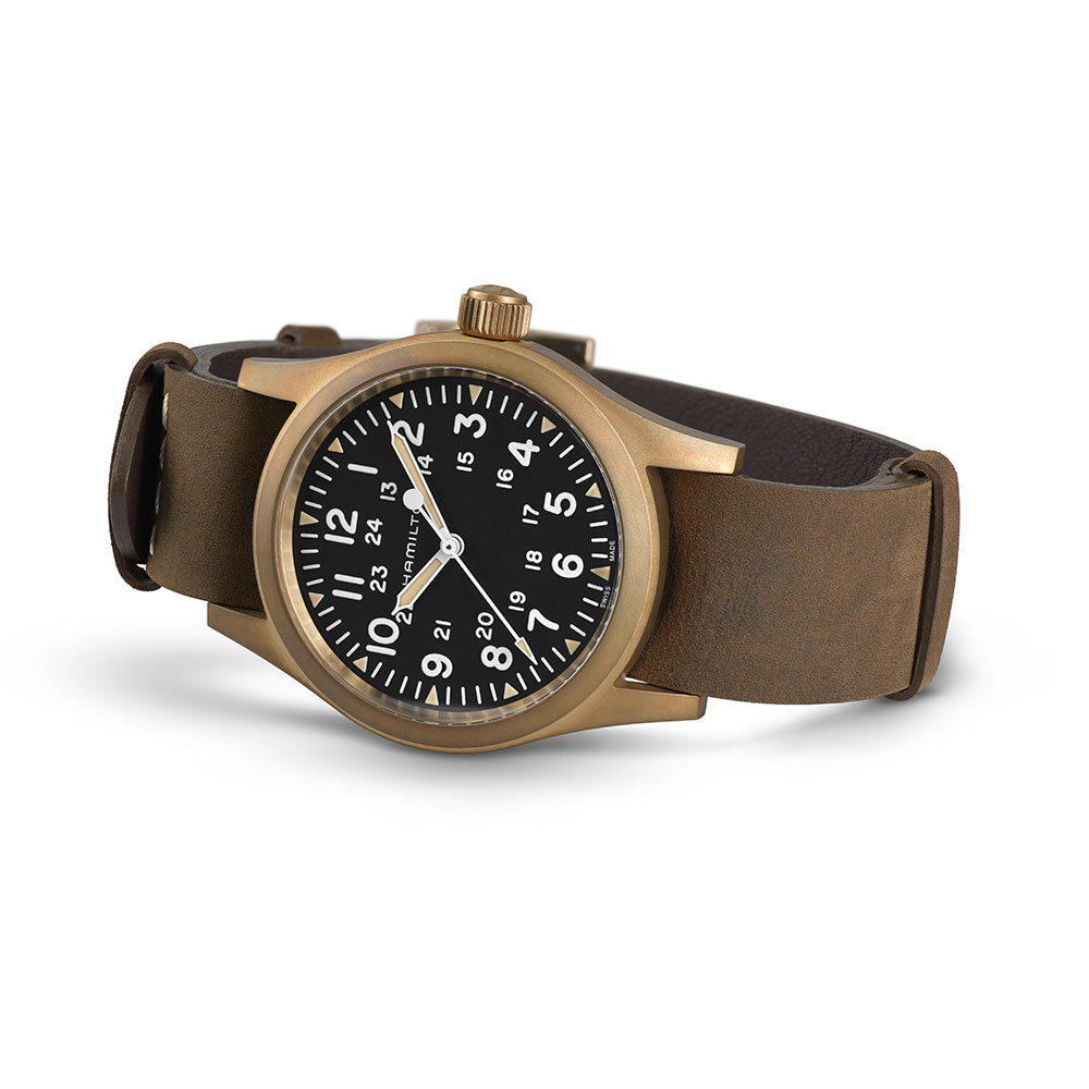 Hamilton Khaki Field Mechanical Bronze 38mm Watch