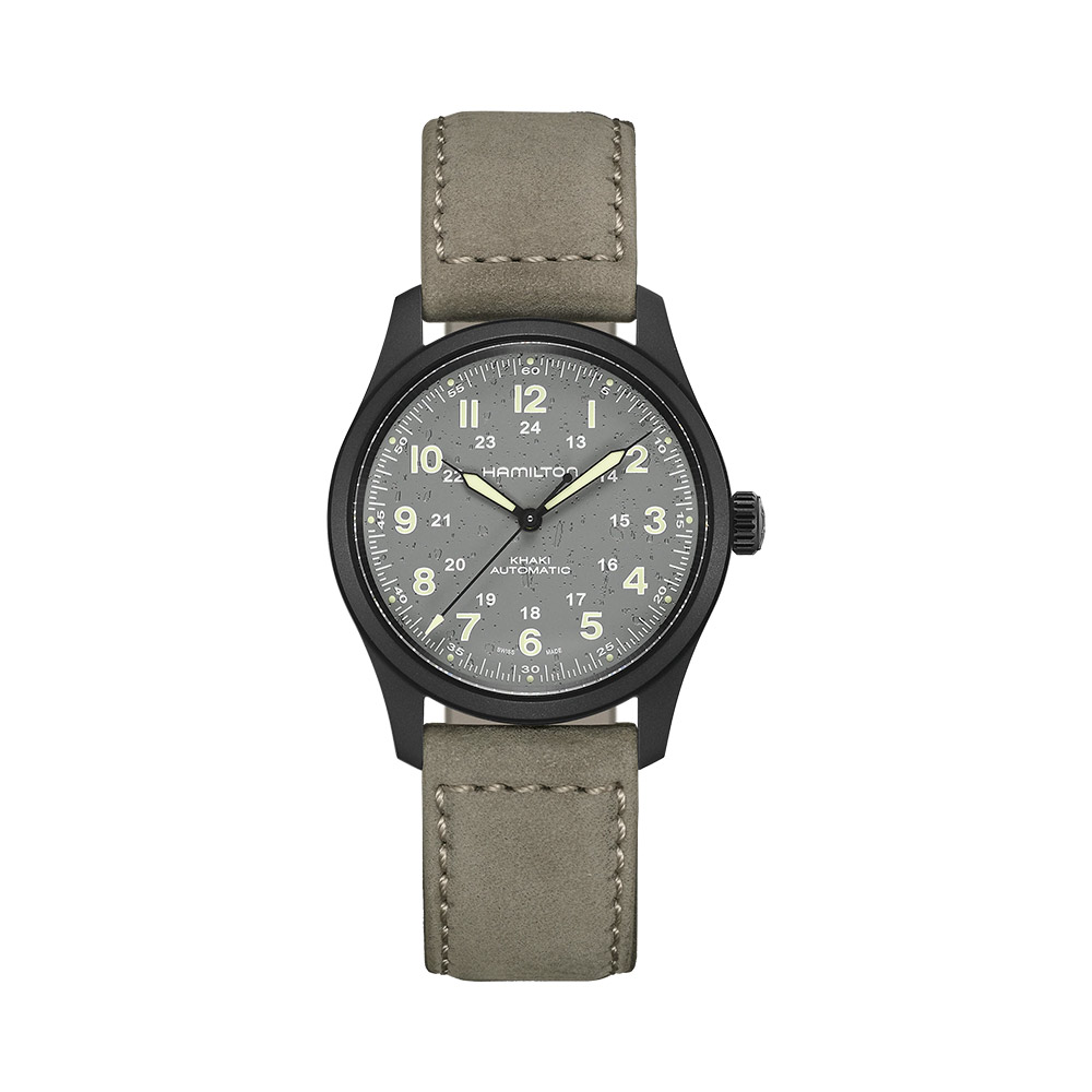 Hamilton Khaki Field Titanium Auto Grey 38mm Watch