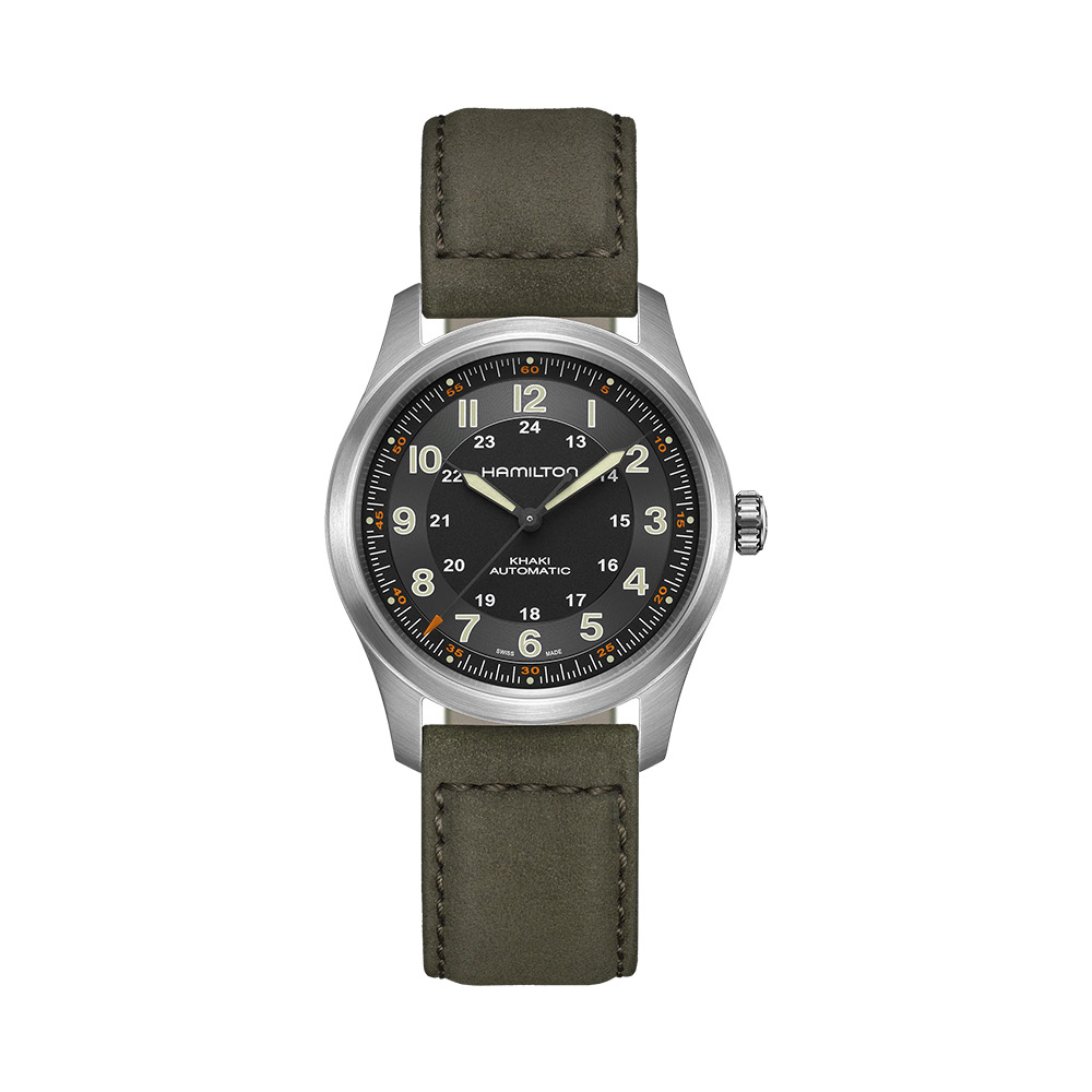 Hamilton Khaki Field Titanium Auto Black 38mm Watch