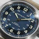 Hamilton Khaki Field Titanium Automatic Blue 42mm Watch