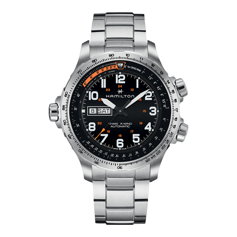 Hamilton Khaki X-Wind Day Date Auto Black 45mm Watch