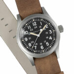 Hamilton Khaki Field Mechanisch Schwarz 38 mm Uhr