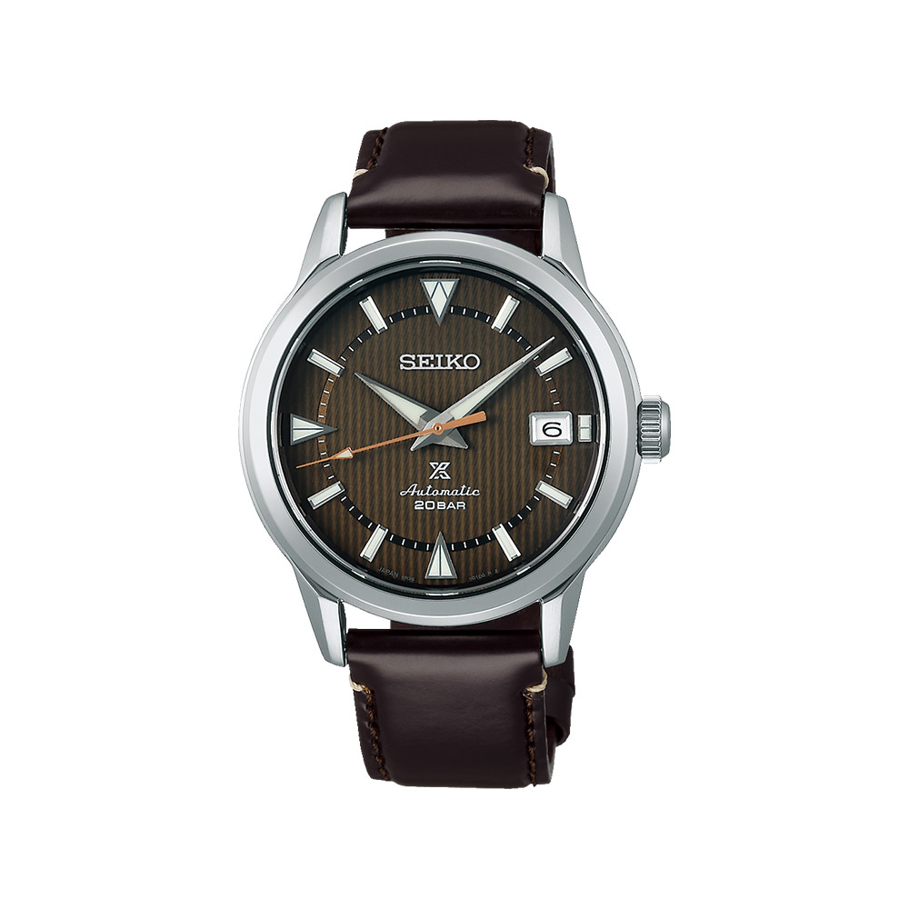 Seiko SPB251J1 Prospex Reinterpretation Alpinist Automatic Leather Brown 38 mm