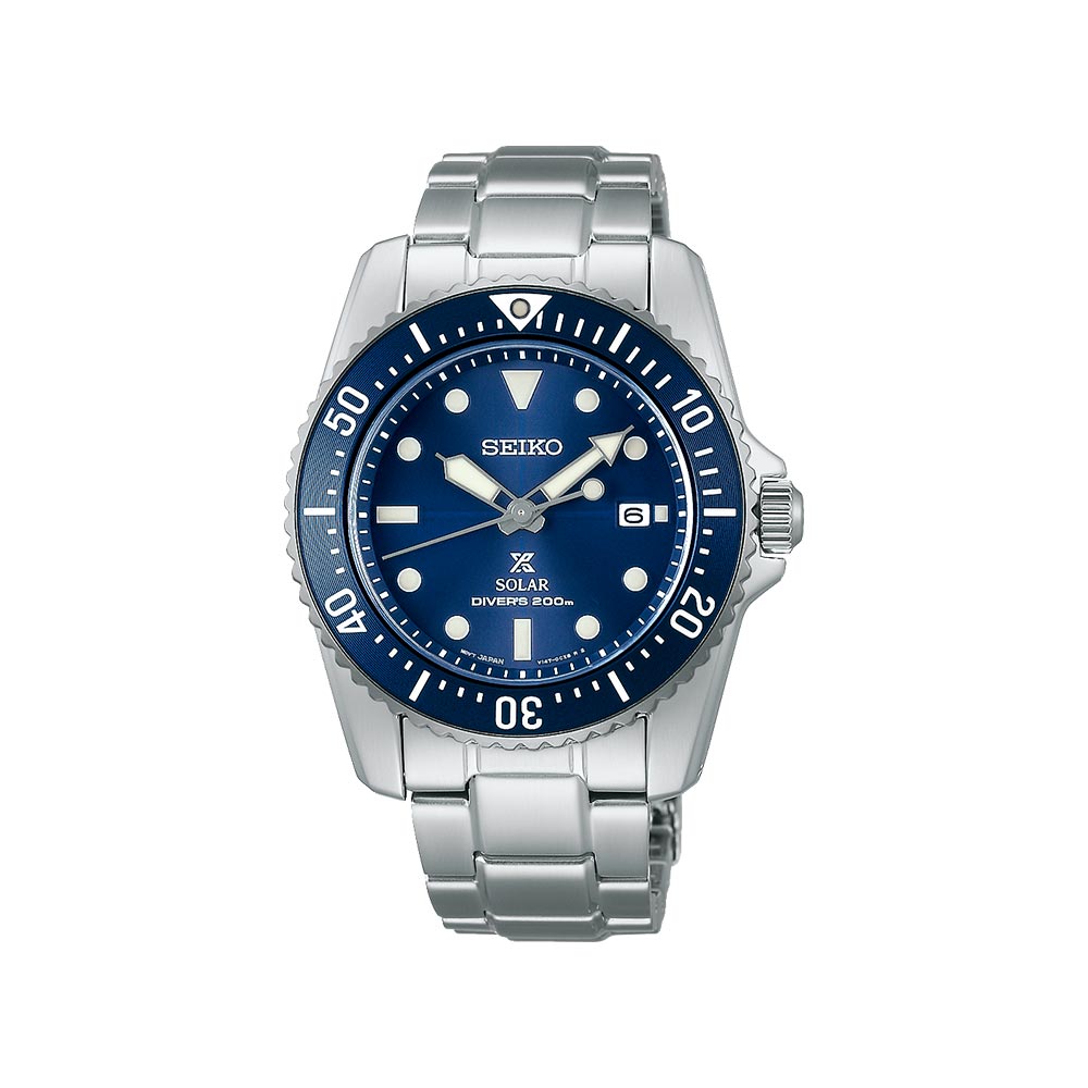 Seiko SNE585P1 Prospex Solar Diver Blue 200 38.5 mm