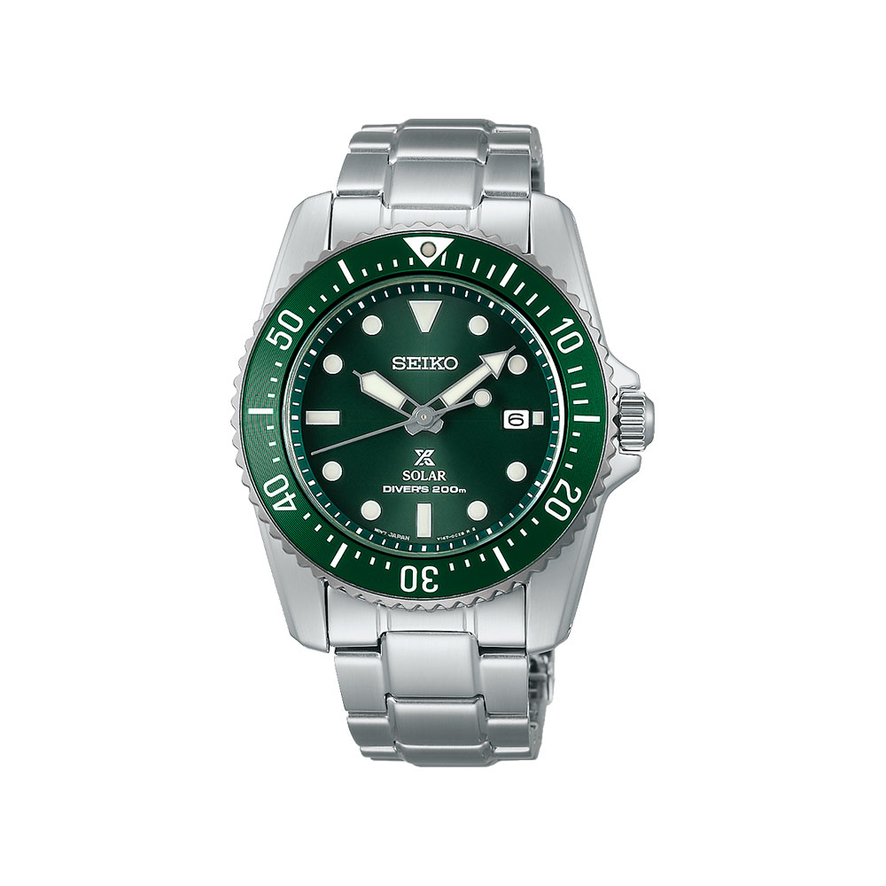 Seiko SNE583P1 Prospex Solar Diver Green 200 38.5 mm