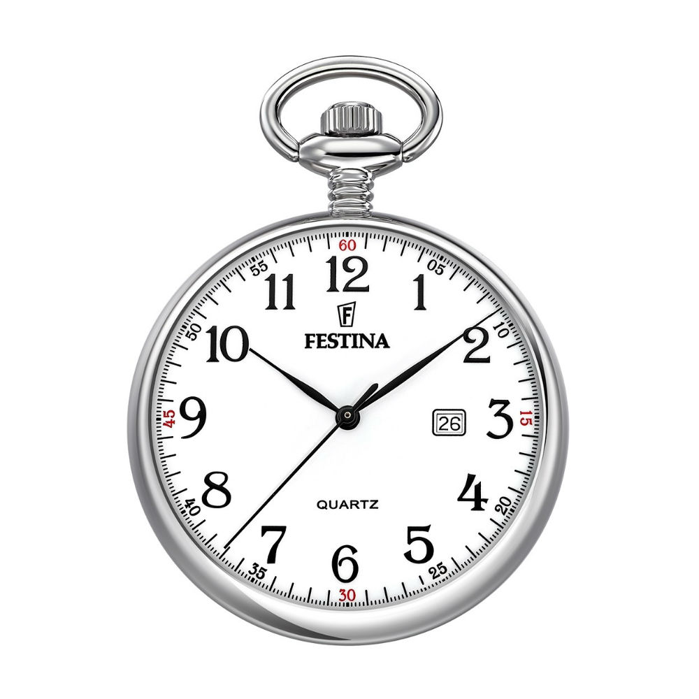 Festina Men's Steel Pocket Watch MM. 42