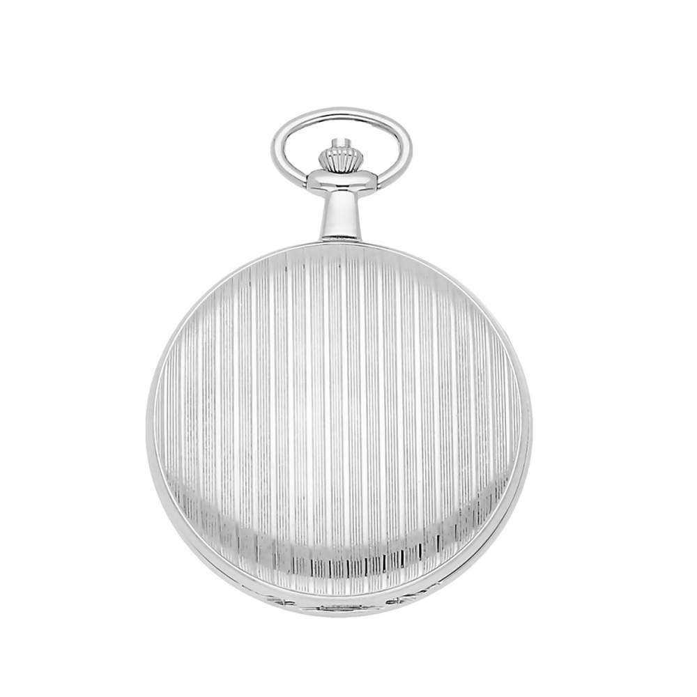 Festina Classico Man Pocket Watch in Steel MM. 48 with chain cm. 37