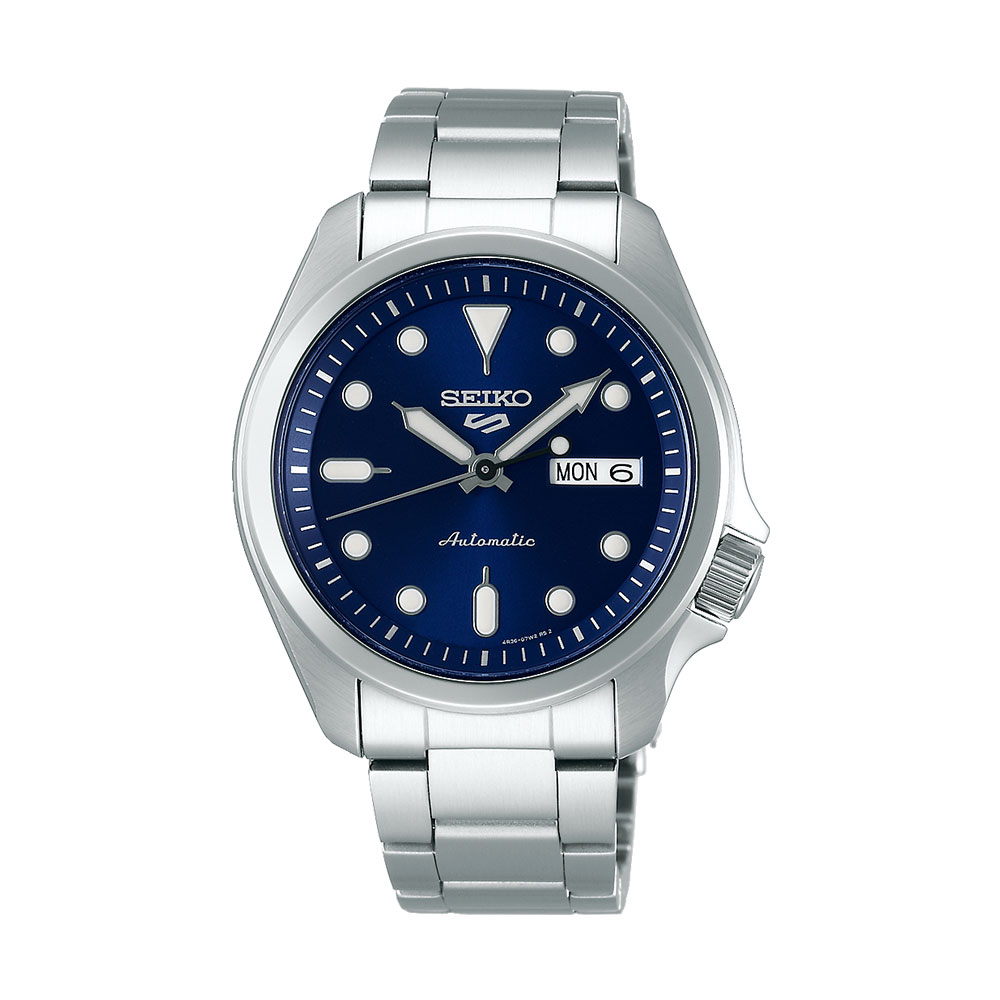 Seiko SRPE53K1 5 Sport Automatic Steel Blue Dial Men's 40mm